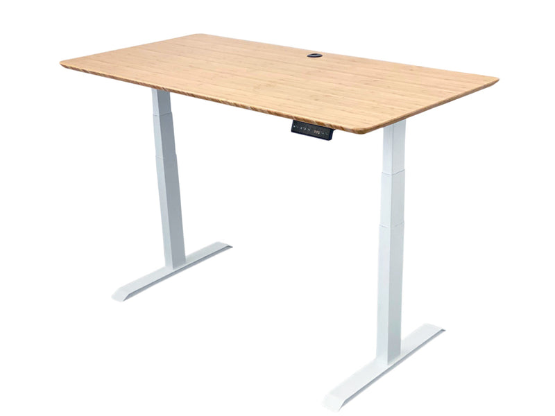 📢❗🚨 Bamboo Edition OMNI-LIFT V2 Sit-Stand Desk - 🏷️ 50% OFF STOCK CLEARANCE