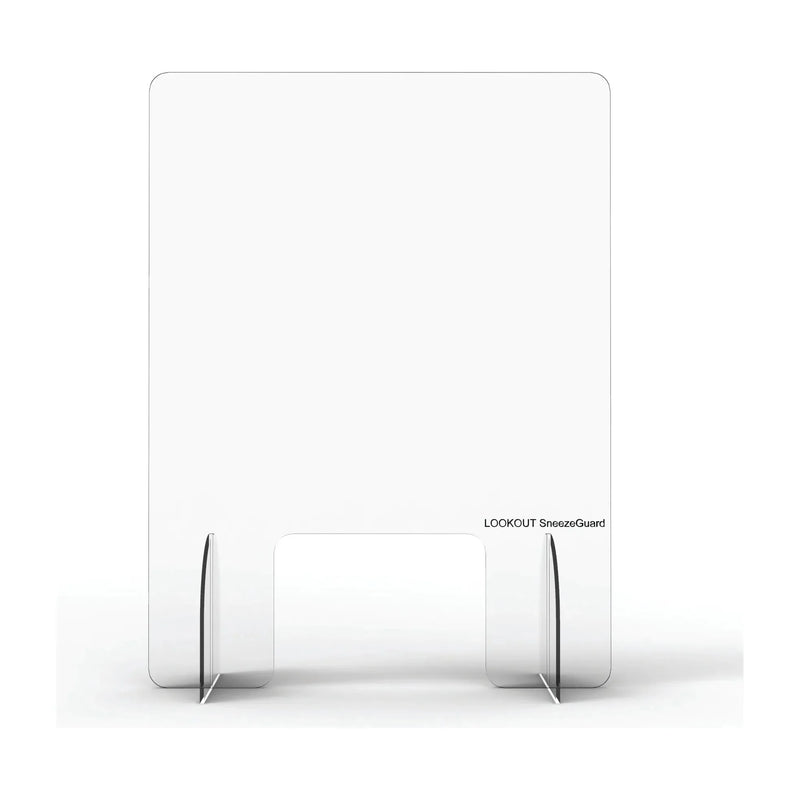 Acrylic Sneezeguard Desktop Divider Range