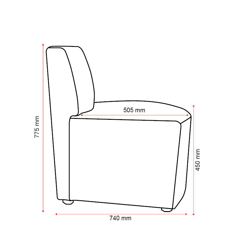 Arco - Convex with back