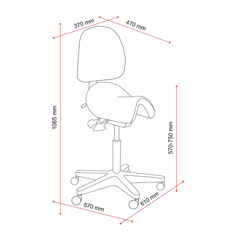 Bambach Saddle Seat w/Back