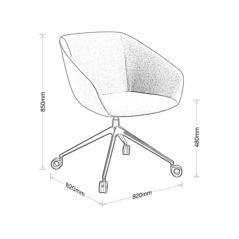 Barker 4 Star Swivel Base