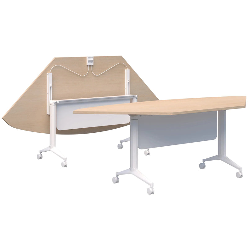 Boost Flip Table - Trapezium Top with Modesty