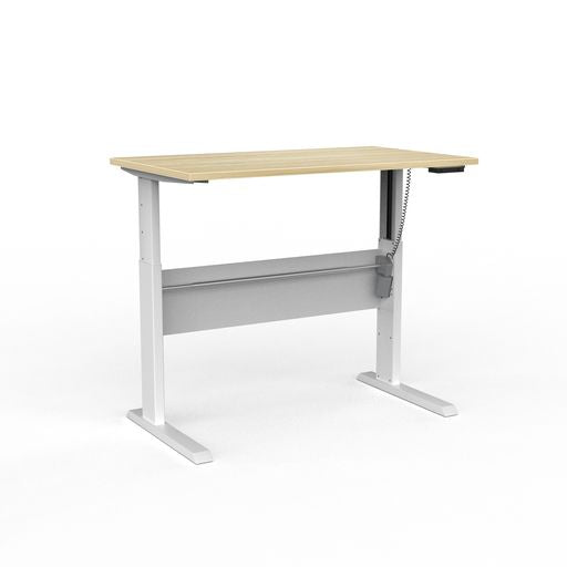 Cubit High Rise Electric Height Adjustable Standing Desk - 3 sizes-Sit Stand Desk-Smart Office Furniture