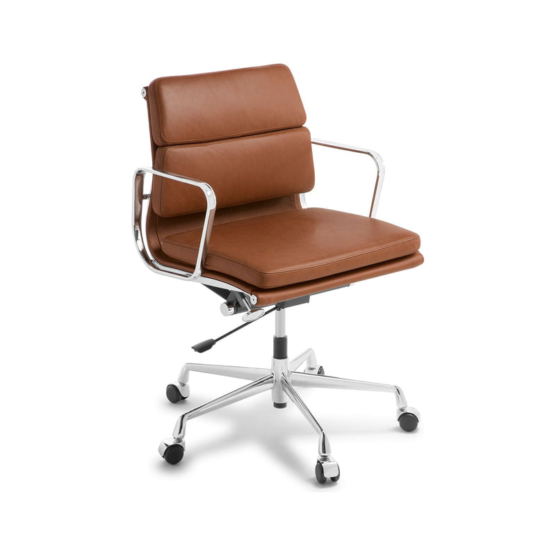 Eames Replica Soft Pad Mid Back Leather Range