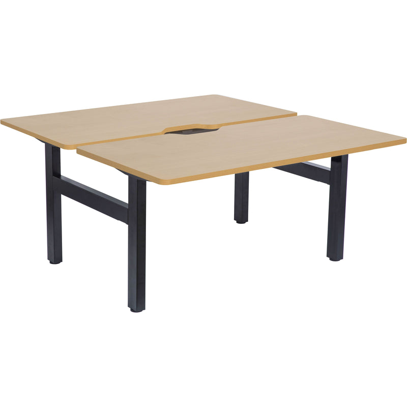 Emerge Scallop Top Shared Desk Range