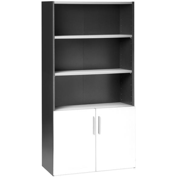 Pulse Wall Case Cupboard White-Cupboard-Smart Office Furniture