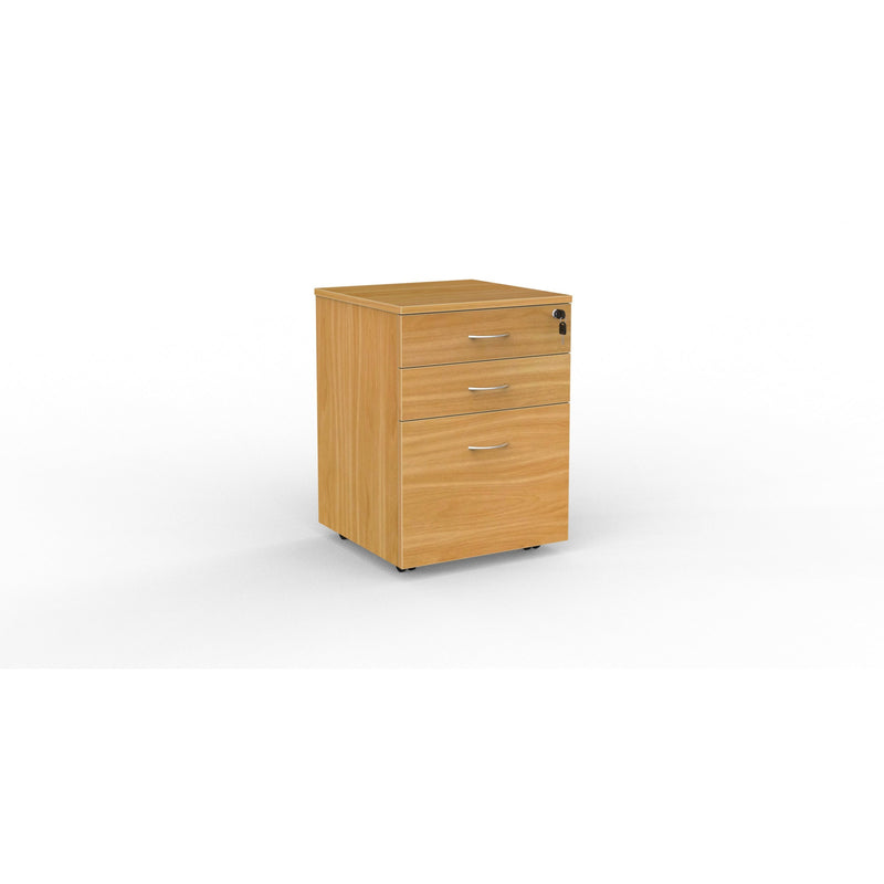 Ergoplan Lockable 2 Drawer and File Mobile Pedestal-Mobile-Smart Office Furniture