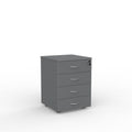 Ergoplan Lockable 4 Drawer Mobile Pedestal-Mobile-Smart Office Furniture