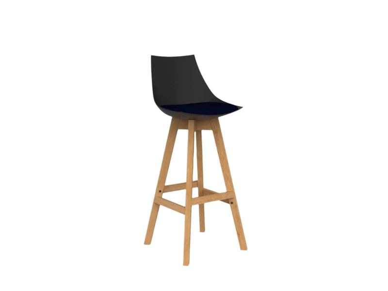 Luna Black Barstool Range