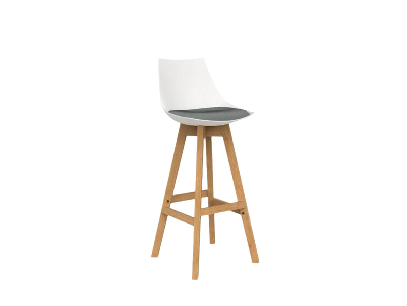 Luna White Barstool Range