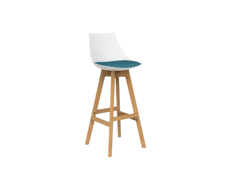 Luna White Barstool Range