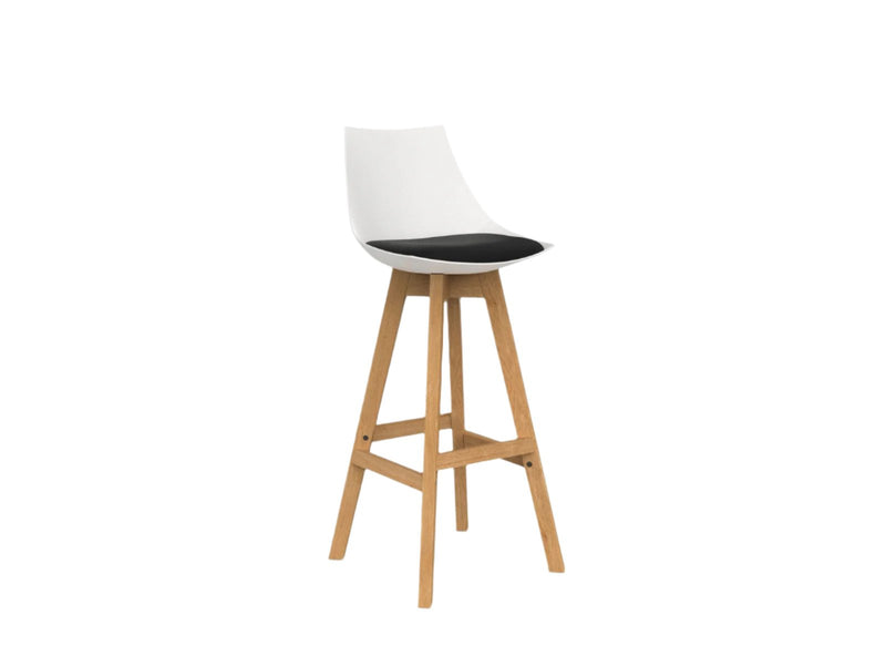 Luna White Barstool Range