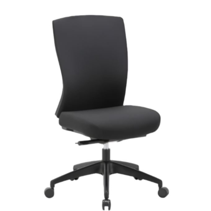 Mentor Upholstered Back Chair - Nylon Base