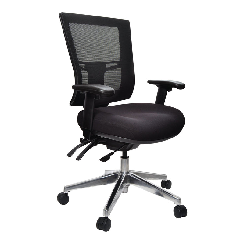 Metro II 24/7 Mesh Back Chair - Aluminium Base