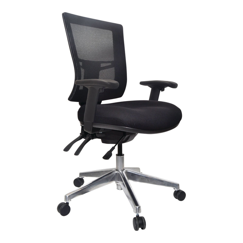 Metro II Mesh Back Chair - Aluminium Base