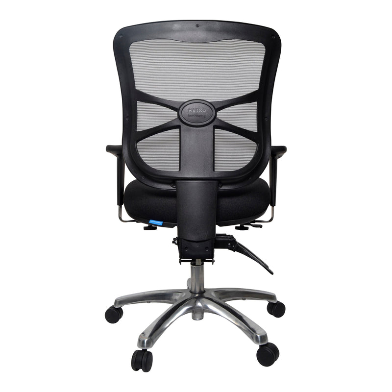 Metro Mesh Back Chair - Aluminium Base