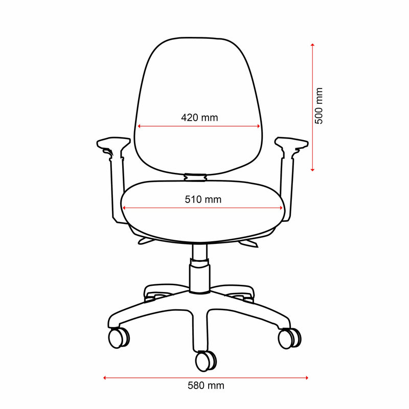 Mondo Java 3 Lever High Back