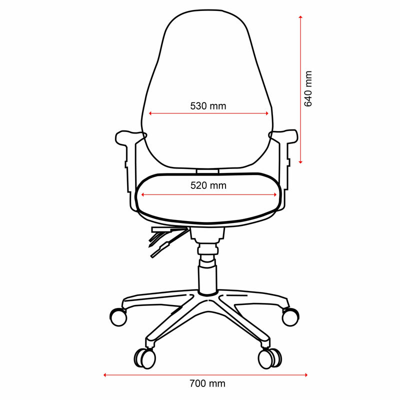 Persona Chair - 24/7 Leather