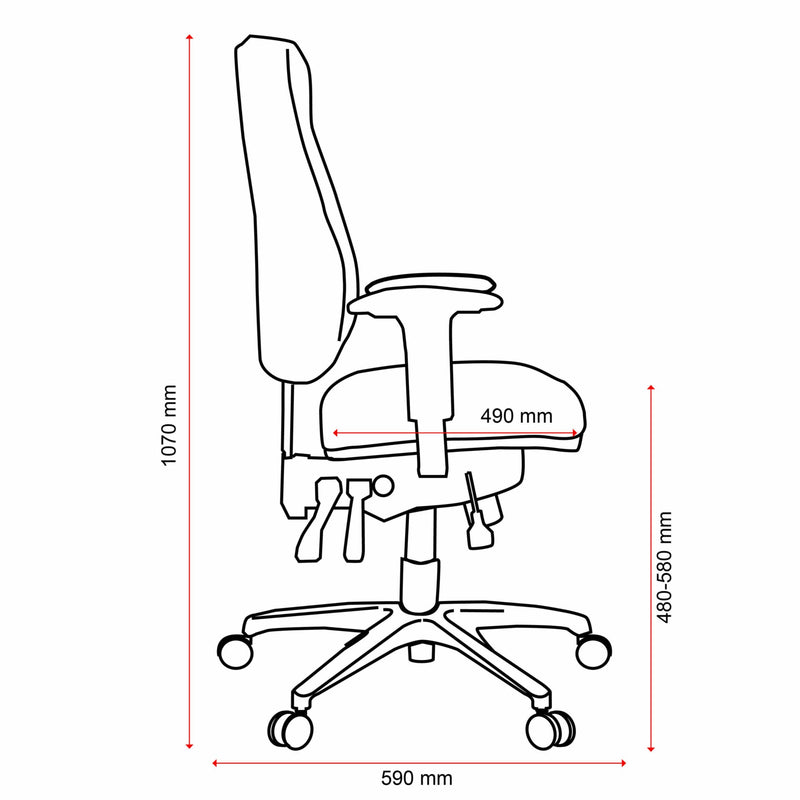 Persona Chair - 24/7 Leather