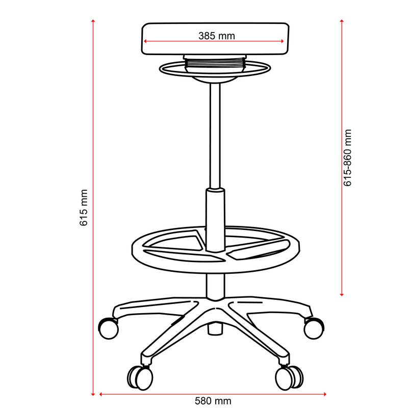 Polo Drafting Stool