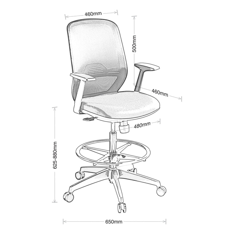 Sprint High lift with Architectural Footrest