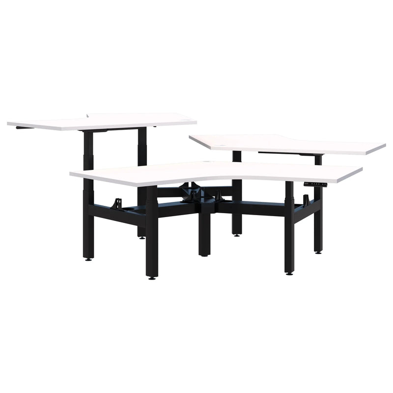 Summit II Electric 120° 3 Pod Desk Range