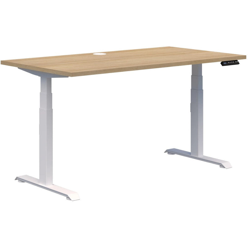 Summit II Electric Height Adjustable Desk - 3 sizes-Sit Stand Desk-Smart Office Furniture