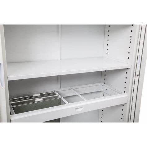 Tambour Cupboard File Hanging Rail