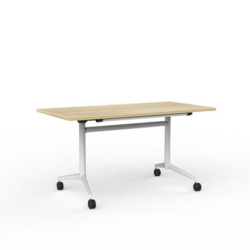 Team Flip Table 1400 x 700-Folding Tables-Smart Office Furniture