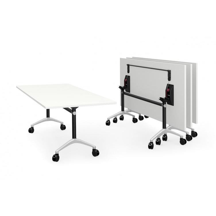 Team Flip Table 1400 x 700-Folding Tables-Smart Office Furniture