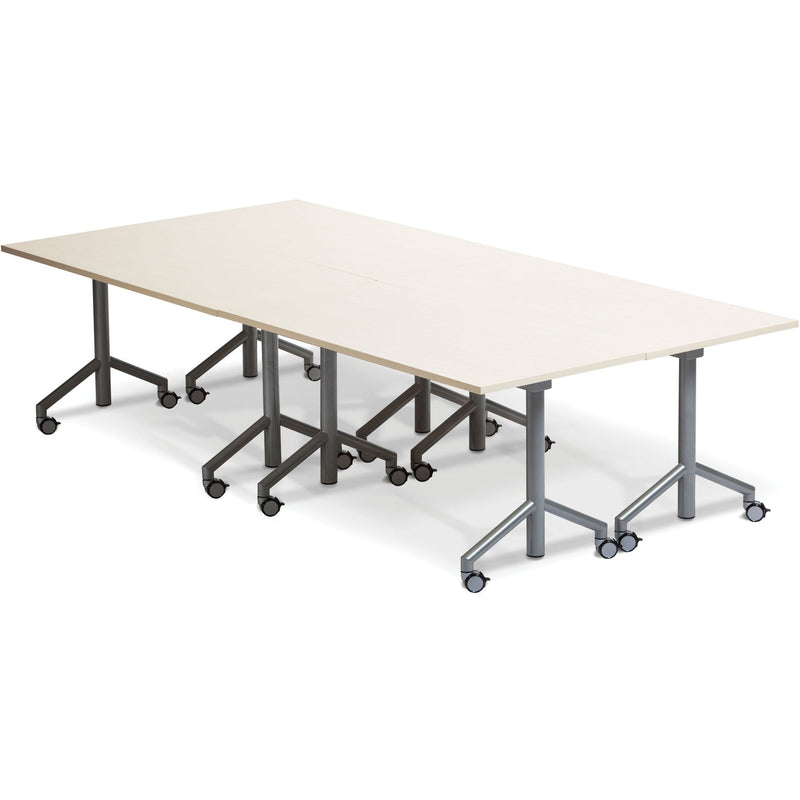 Team Flip Table 1400 x 700-Folding Tables-Smart Office Furniture