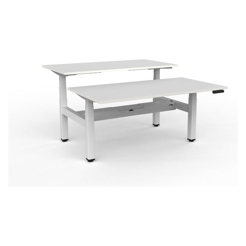 Velocity Electric 3-Column Shared Desk Range