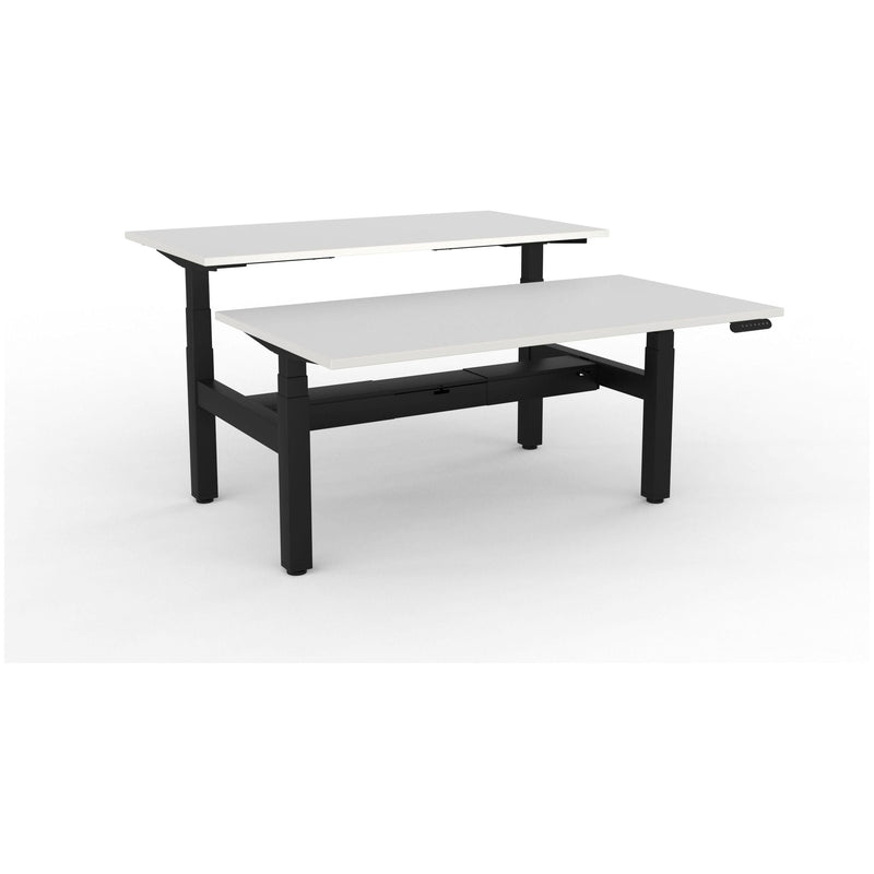 Velocity Electric 3-Column Shared Desk Range