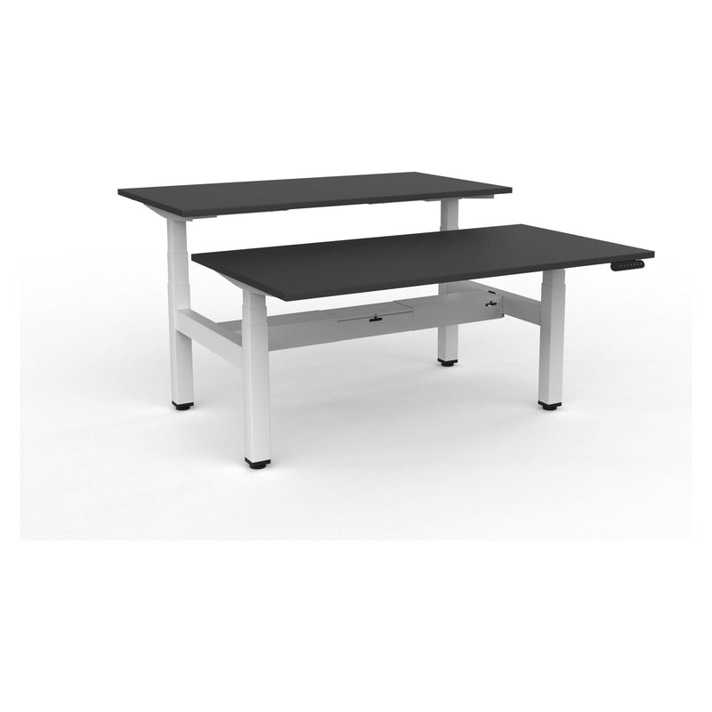 Velocity Electric 3-Column Shared Desk Range