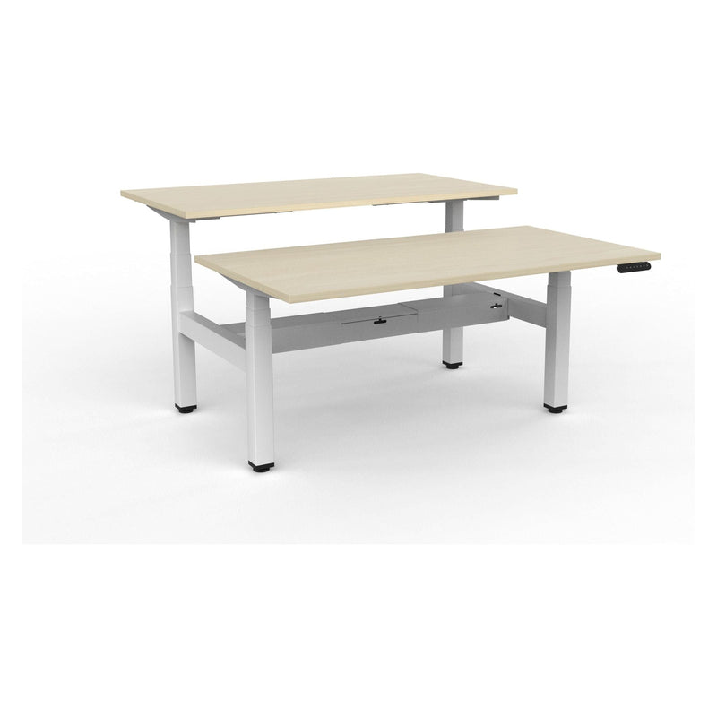 Velocity Electric 3-Column Shared Desk Range